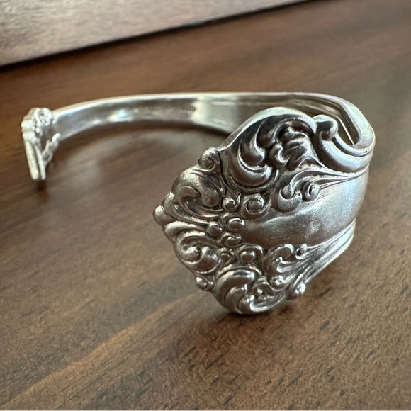 Hand Crafted Jewelry - Silver Plated Cuff